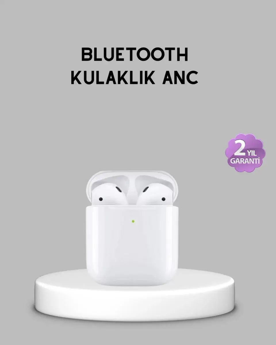 Aktif Gürültü Önlemeli Rgb Işıklı Kablosuz Kulak Üstü Kulaklık