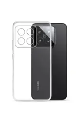Newface Xiaomi Mi 14t Pro Kılıf Lüx Şeffaf Silikon