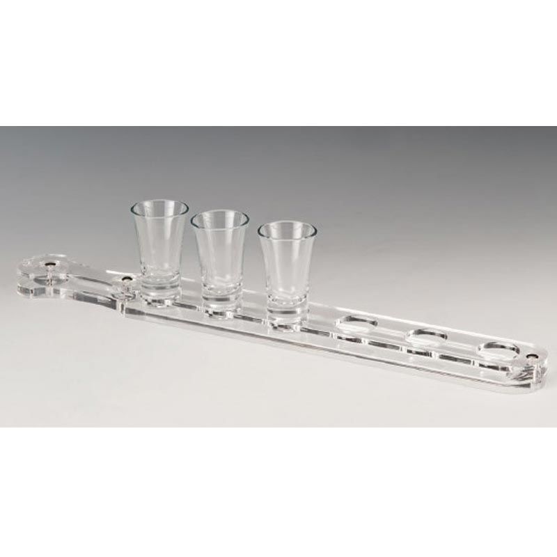 Akrilik Shot Servis, 6’lı, 52x5.5 cm