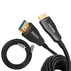 Philips Swr3019w/93 60 Metre 4k 60hz Aoc Fiber Optik Hdmı Kablo Çinko Alaşım Gövde