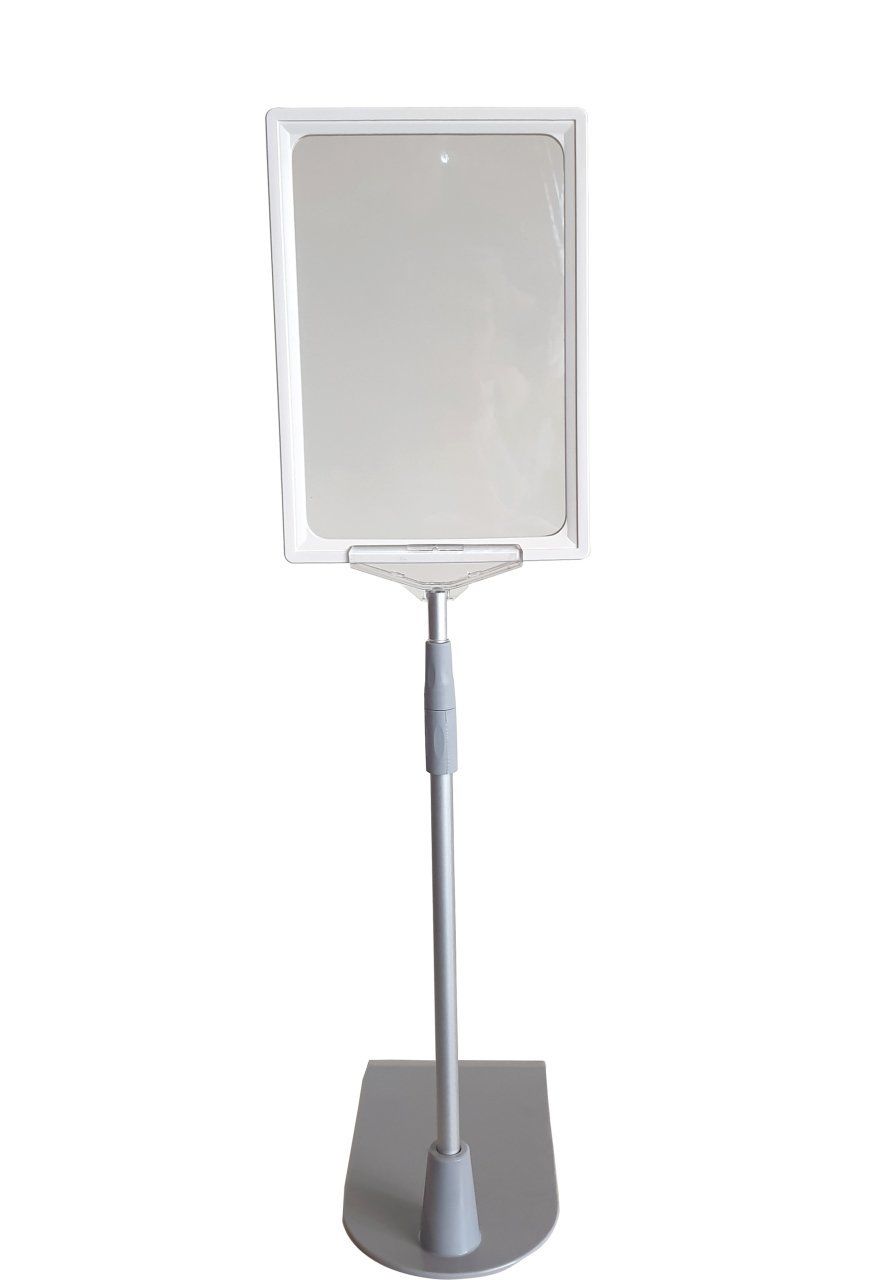 Ördek Ayaklı Plastik A6 Çerçeve Takımı Beyaz - 10 Adet