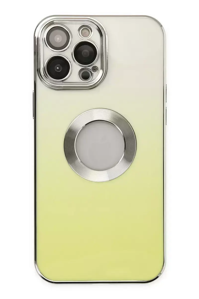 Newface İphone 13 Pro Max Kılıf Best Silikon - Sarı
