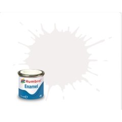 Enamel Maket Boyası - White Mat - 14ml - N:34