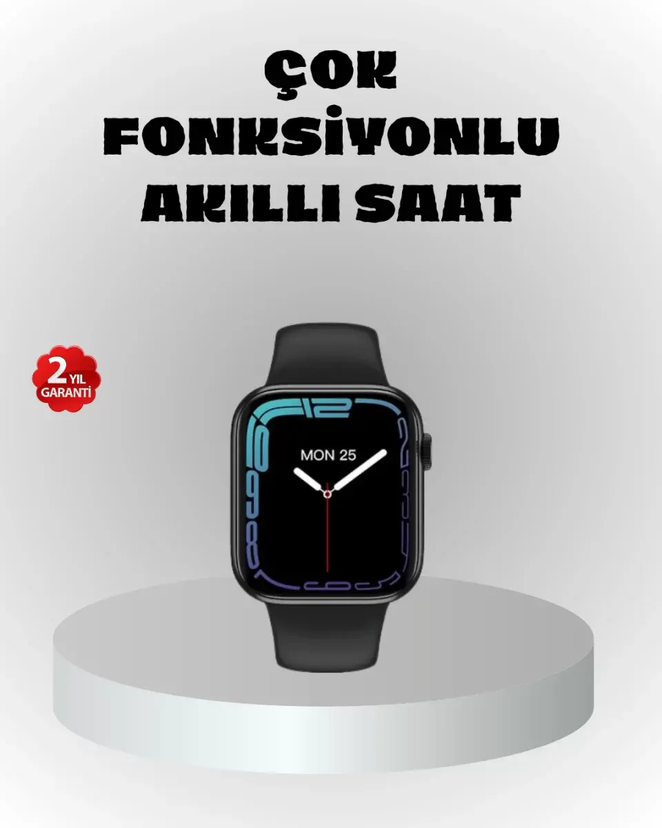 380mah Bataryalı Akıllı Saat – Arama, Bildirim, Aod Ekran Ve Uzun Pil Ömrü