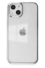 Newface İphone 14 Plus Kılıf Element Silikon - Gümüş