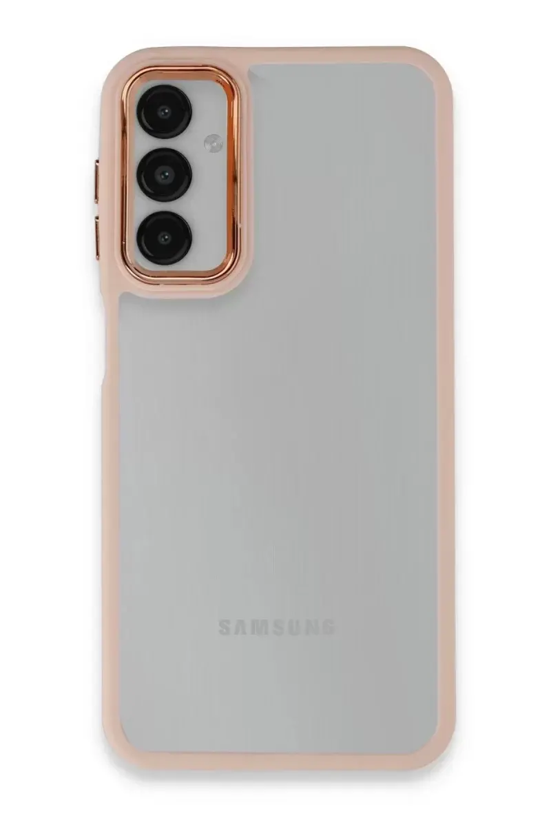 Newface Samsung Galaxy A14 4g Kılıf Dora Kapak - Pudra