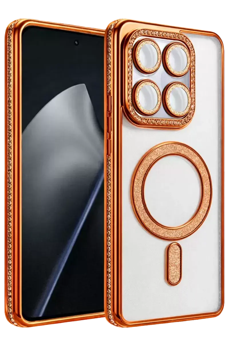 Joko Xiaomi Mi 15t Pro Joke Simli Magneticsafe Kılıf - Turuncu
