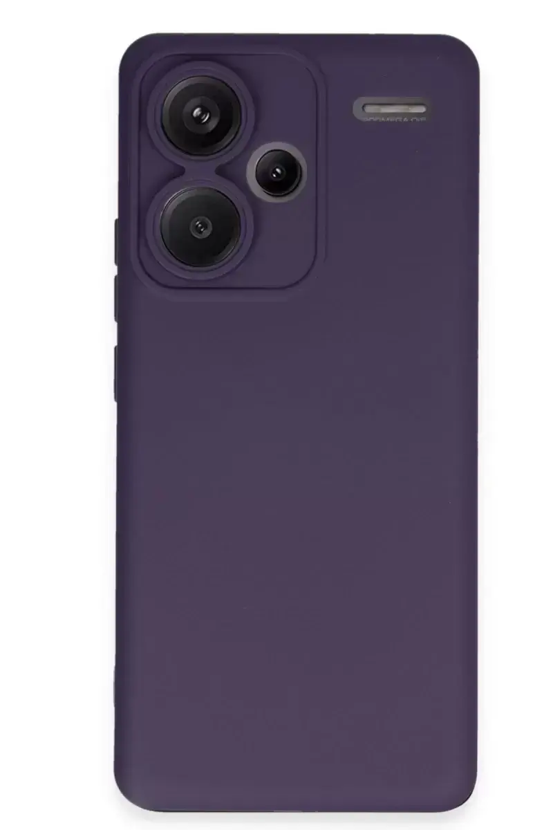 Newface Xiaomi Redmi Note 13 Pro Plus Kılıf Nano İçi Kadife Silikon - Mor