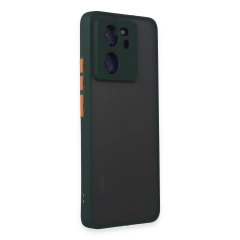Xiaomi Mi 13t Pro Kılıf Montreal Silikon Kapak - Yeşil