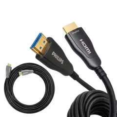 Philips Swr3019w/93 40 Metre 4k 60hz Aoc Fiber Optik Hdmı Kablo Çinko Alaşım Gövde