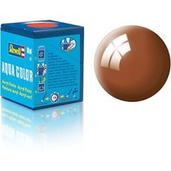 Aqua Color Maket Boyası - Mud Brown Gloss - 18ml - 36180