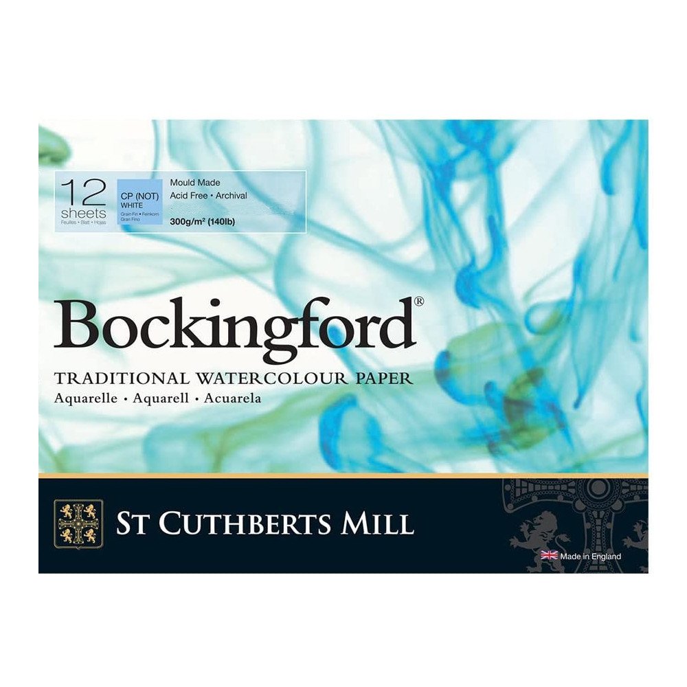 Bockingford Cold Press Suluboya Blok 26x36cm 300gr 12 Yaprak
