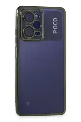 Newface Xiaomi Poco X5 Pro 5g Kılıf Razer Lensli Silikon - Yeşil
