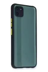 Newface Realme C11 Kılıf Miami Şeffaf Silikon - Lacivert