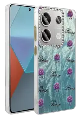 Newface Xiaomi Redmi Note 13 Pro 4g Kılıf Blade Aynalı Desenli Kapak - Desen 9