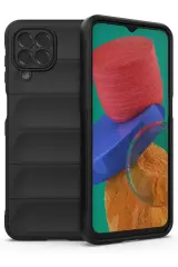 Newface Samsung Galaxy M33 Kılıf Optimum Silikon - Siyah