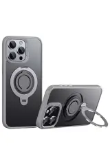 Joko Apple İphone 15 Pro Max Avatar 360 Dönen Magsafe Kapak - Titan Gri