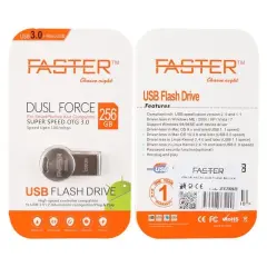 Faster 256 Gb Dusl Serisi Usb 3.0 Yüksek Hızlı Metal Flash Bellek