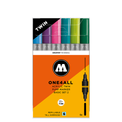 One4All Akrilik Twin Marker Basic Set-2