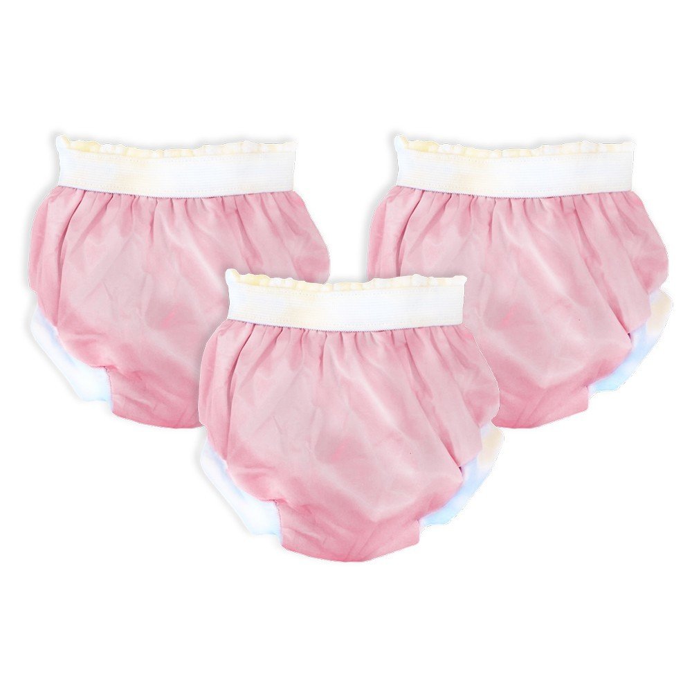 y 3'lü Lüks Alıştırma Külodu 10-15 kg - Pembe