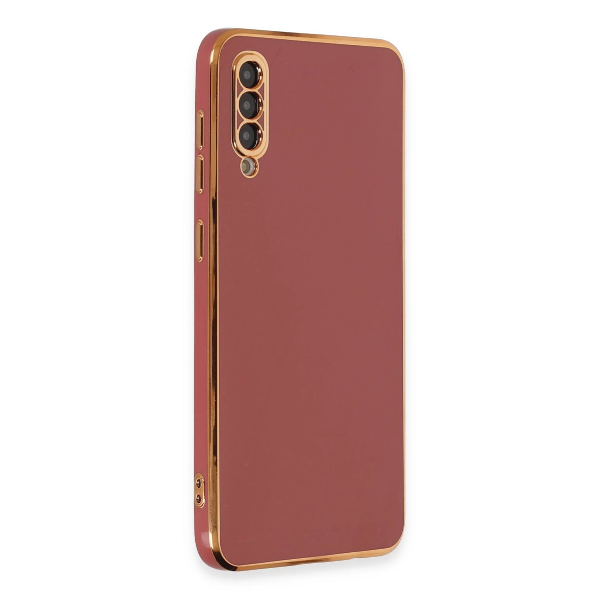 Samsung Galaxy A50 Kılıf Volet Silikon - Kırmızı