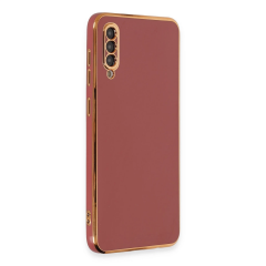 Samsung Galaxy A50 Kılıf Volet Silikon - Kırmızı