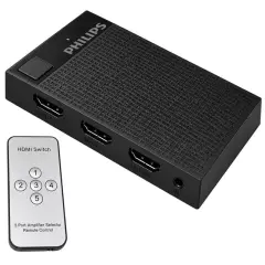 Philips Swv9023d/93 5-giriş 1-çıkış 4k Hdmı Switch (seçici)
