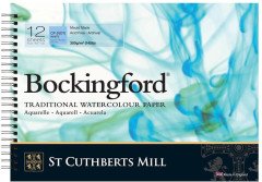 Bockingford Cold Press Spiralli Suluboya Blok A4 300gr 12 Yaprak