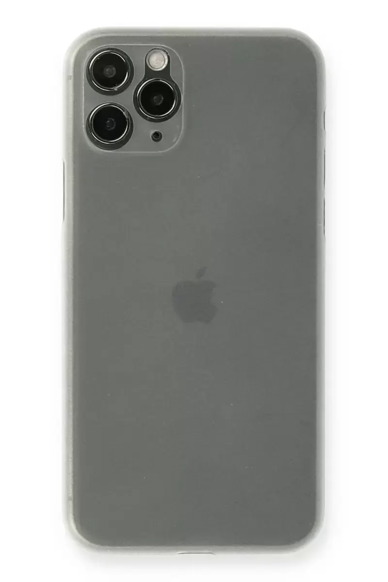 Newface İphone 11 Pro Kılıf Pp Ultra İnce Kapak - Beyaz