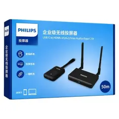 Philips Swr8106e/93 Kablosuz Hdmı & Vga Görüntü Aktarıcı Set - 50 Metre Menzilli