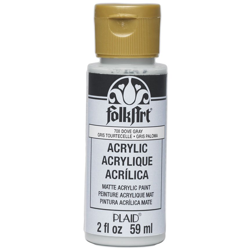 Folkart Akrilik Boya 59 ml - 708 Dove Gray