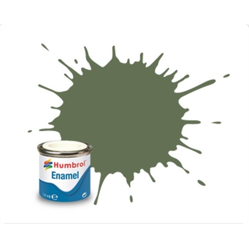 Enamel Maket Boyası - Army Green Mat - 14ml - N:102