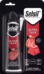 Selsil Ultra Tack Yapıştırıcı 50 ml Beyaz
