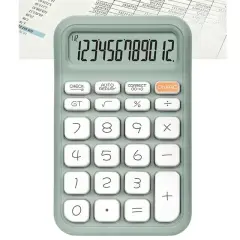 Powermaster Pm-25410 Yeşil 12 Haneli Hesap Makinesi