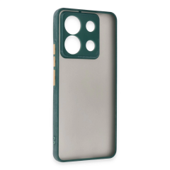 Xiaomi Redmi Note 13 Pro 5g Kılıf Montreal Silikon Kapak - Yeşil