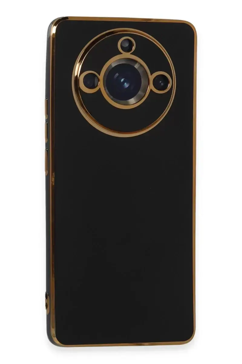 Newface Realme 11 Pro Kılıf Volet Silikon - Siyah