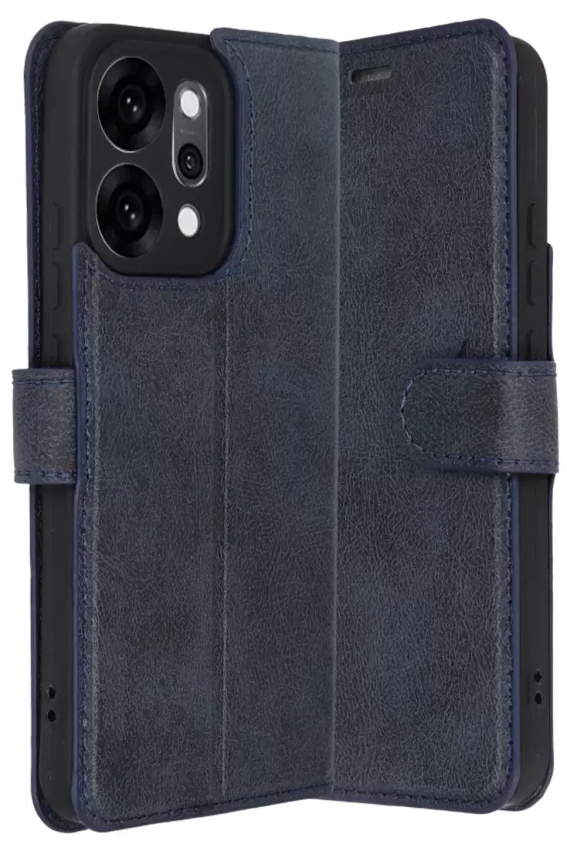 Newface Oppo Reno 14 Trend S Plus Kapaklı Kılıf - Lacivert