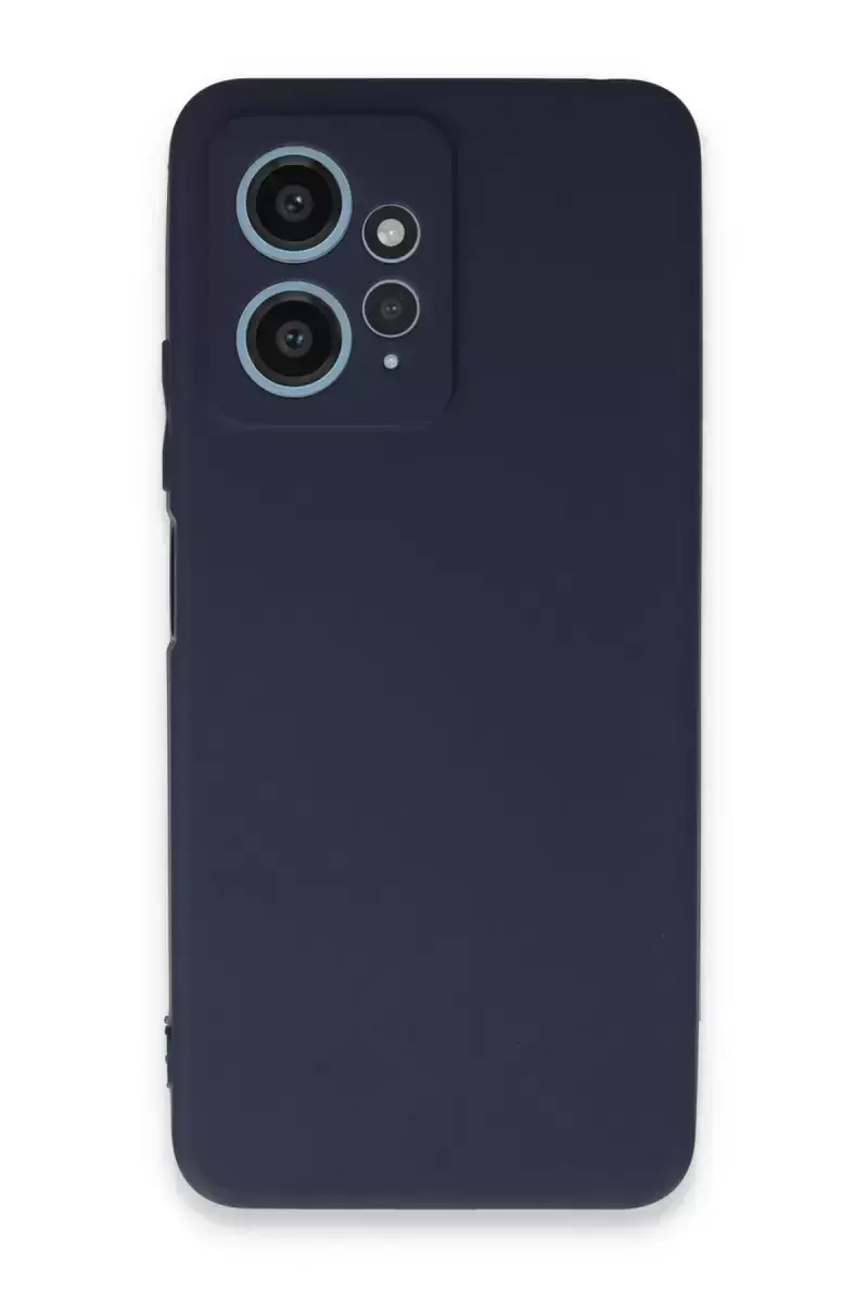 Newface Xiaomi Redmi Note 12 4g Kılıf First Silikon - Lacivert