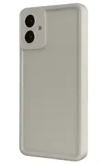 Newface Samsung Galaxy A07 4g Viera Silikon - Krem