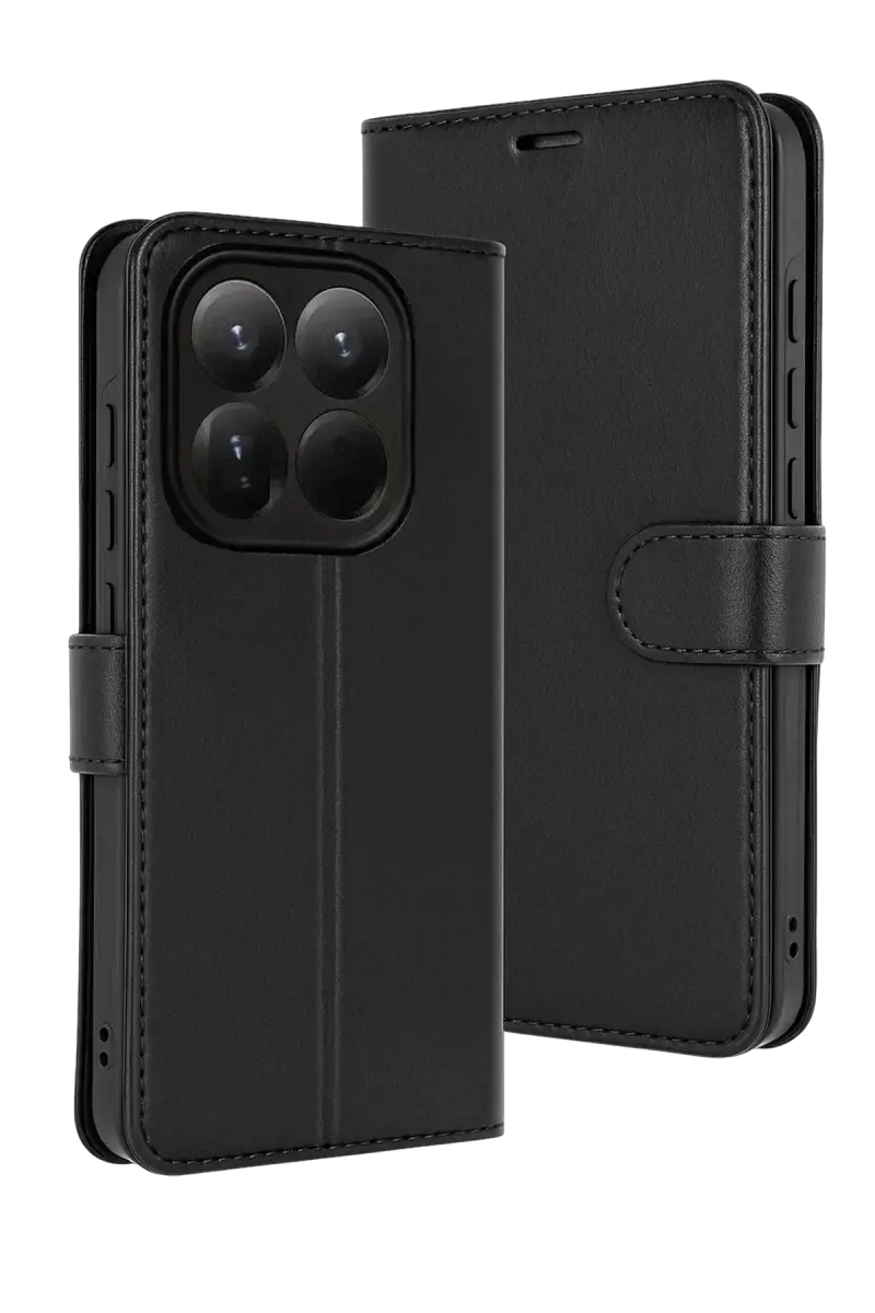 Newface Xiaomi Mi 15t Trend S Plus Kapaklı Kılıf - Siyah