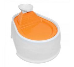 Cado Pet Kedi Köpek Su Pınarı Şelale 23*30*11 cm 12 VOLT 3 W Turuncu