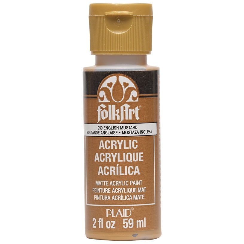 Folkart Akrilik Boya 59 ml - 959 English Mustard