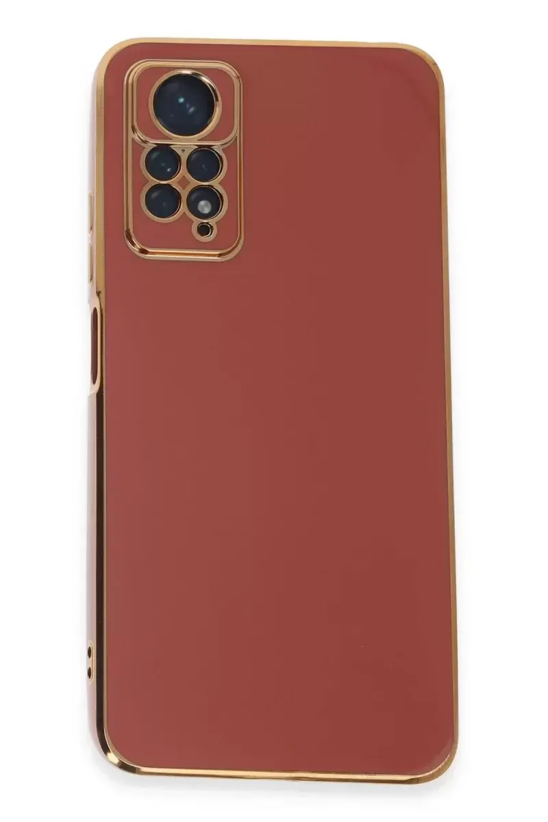 Newface Xiaomi Redmi Note 12 Pro 4g Kılıf Volet Silikon - Kırmızı