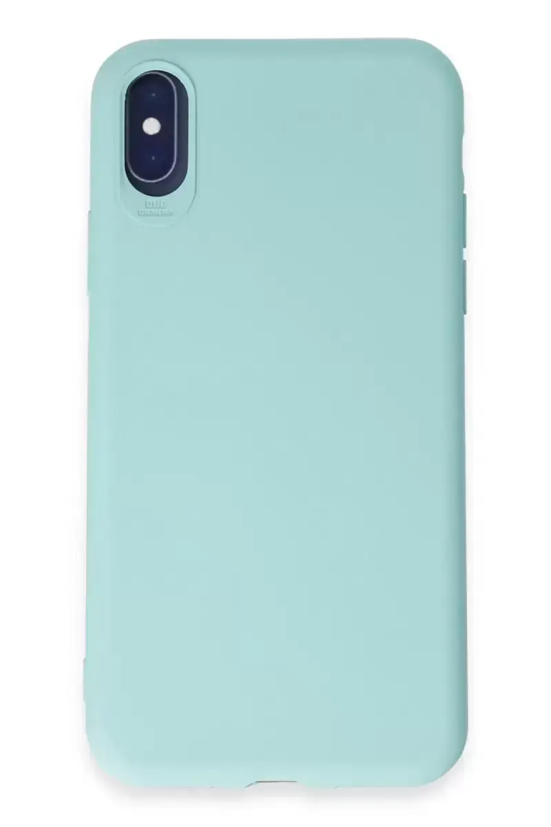 Newface İphone X Kılıf First Silikon - Turkuaz