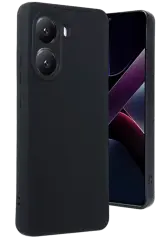 Newface Xiaomi Poco X7 Pro Kılıf Aras Deri Kapak - Siyah