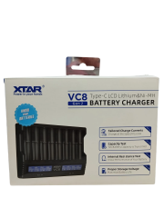 Xtar Vc8 Sekizli Li-ion / Nı-cd / Nı-mh Pil Şarj Cihazı
