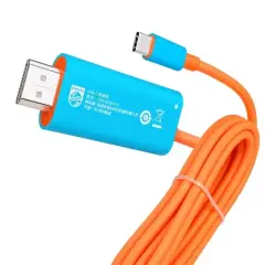 Philips Swr1650y/93 Usb-c To Hdmı 4k 60hz Adaptör Kablo + 100w Pd Şarj Desteği (2'si 1 Arada)