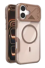 Joko Apple İphone 16 Zinko Magsafe Kapak - Çöl Titanyum