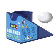 Aqua Color Maket Boyası - White Silk Mat - 18ml - 36301
