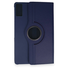 Lenovo Tab M8 Kılıf 360 Tablet Deri Kılıf - Lacivert